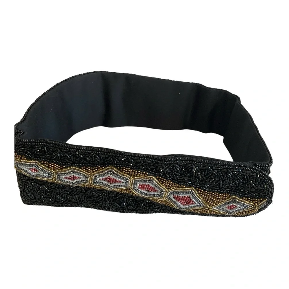 Beaded Leslie Kaplan Ltd. Vintage Belt - Picture 2 of 7